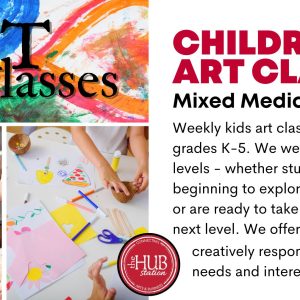 Children’s Art Class – Mixed Media