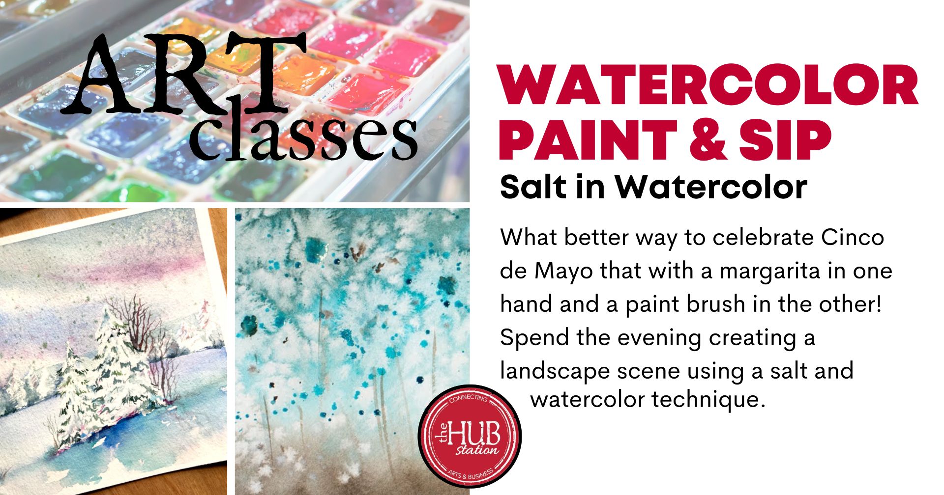 Salt in Watercolor