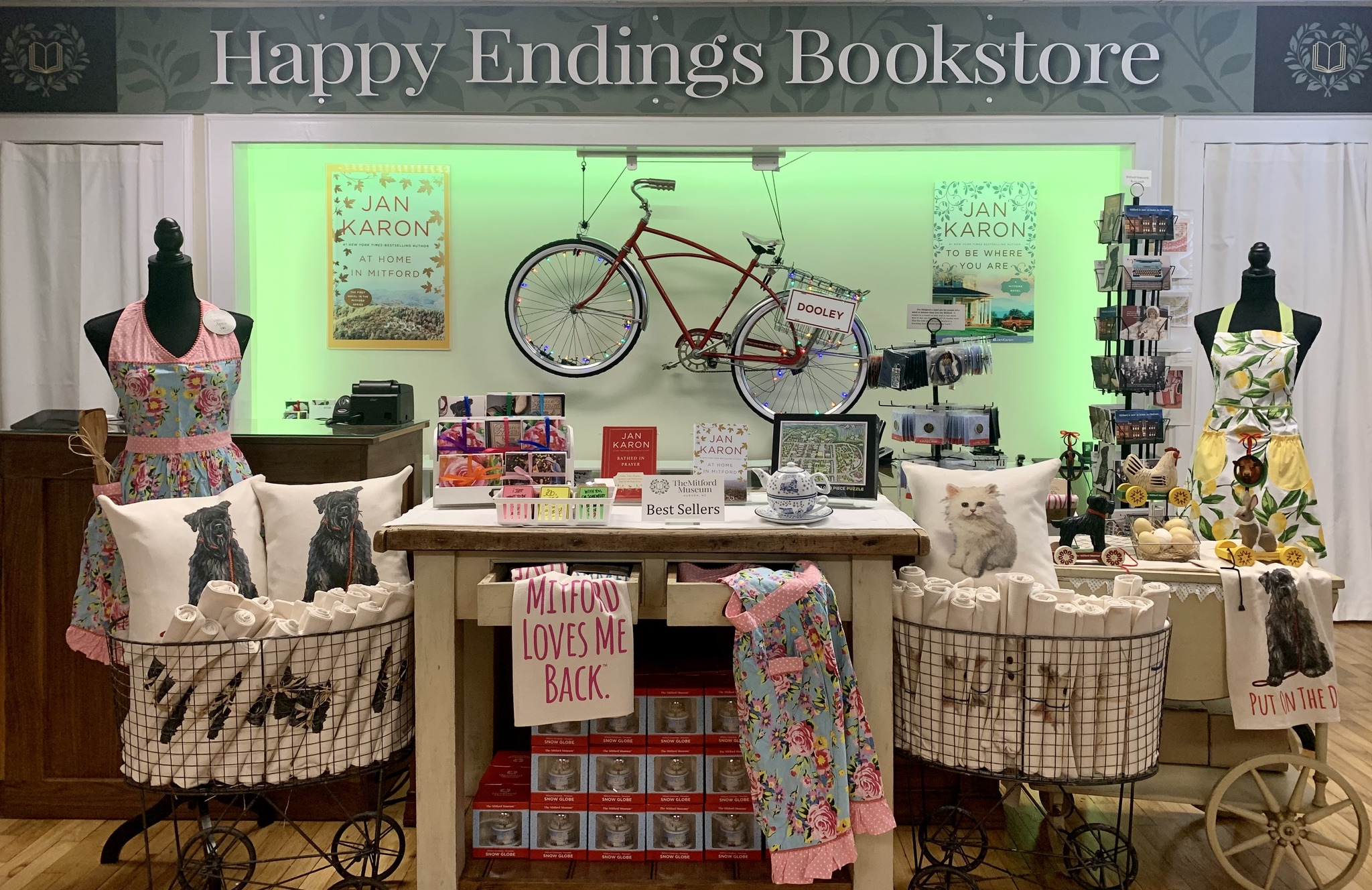 Happy Endings Bookstore Happy Endings Bookstore Jan Karon HUB Station HUdson NC